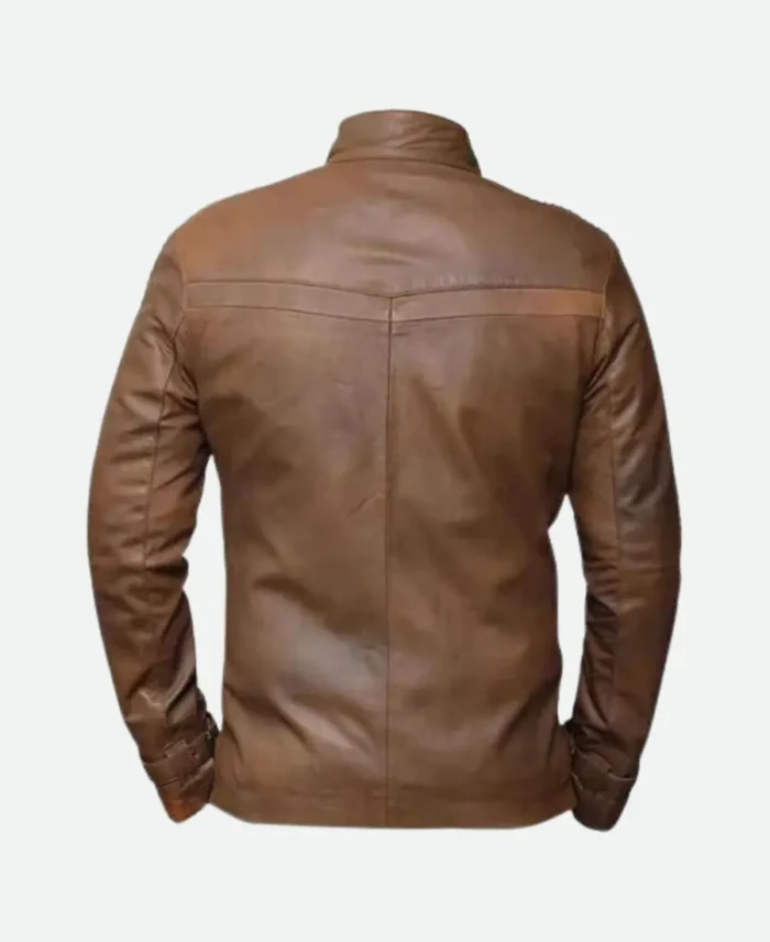 Finn Star Wars Leather Jacket back