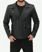 Grease T Birds Leather Jacket Front