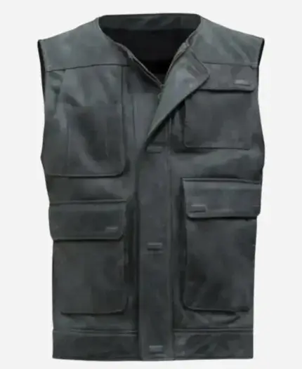 Han Solo Star Wars A New Hope Leather Vest Front