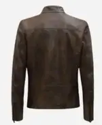 Han Solo Star Wars Brown Leather Jacket Back