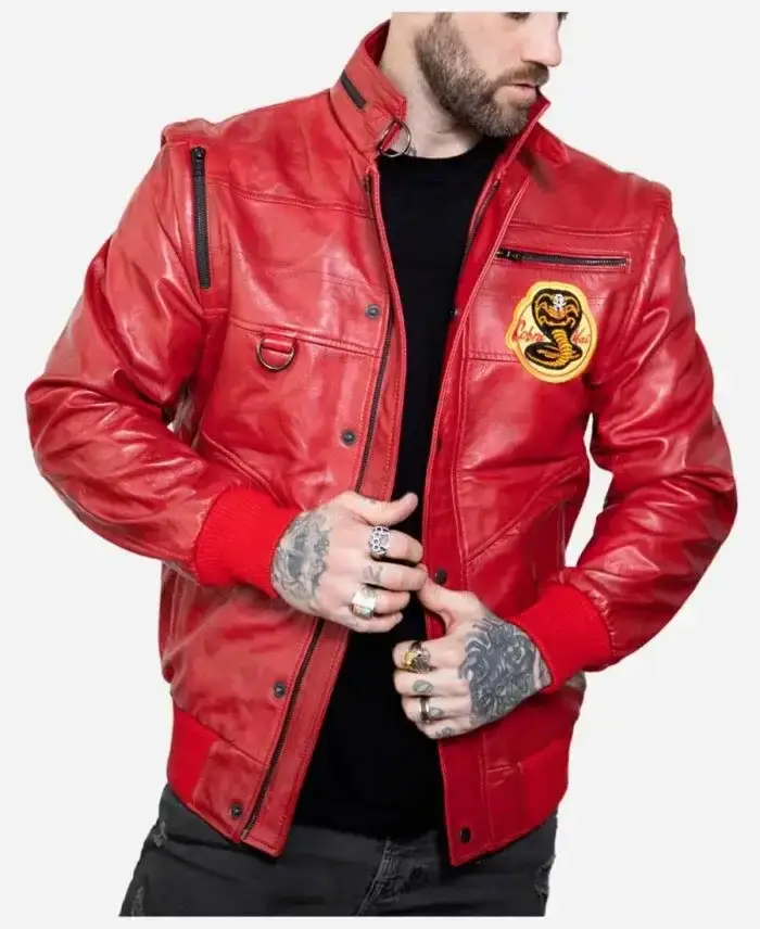 Johnny Lawrence Cobra Kai Red Jacket - Jacket Era