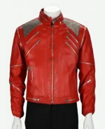 Michael Jackson Beat It Red Leather Jacket