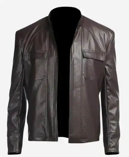 Poe Dameron Star Wars Leather Jacket side
