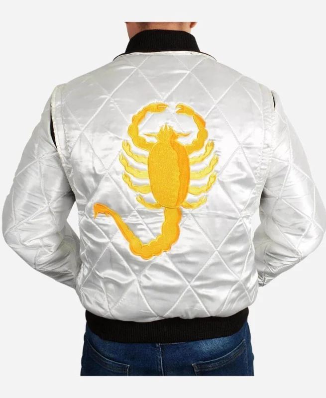 Ryan Gosling Drive Scorpion Jacket Back