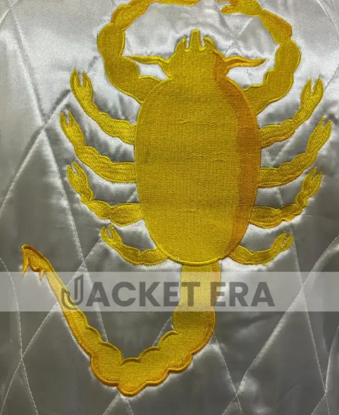 Ryan Gosling Drive Scorpion Jacket Detailing