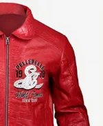Soda Club Pelle Pelle Leather Jacket Detail 2