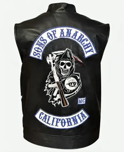 Sons Of Anarchy Jax Teller Leather Vest