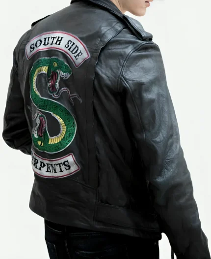 Vanessa Morgan Southside Serpents Black Leather Jacket