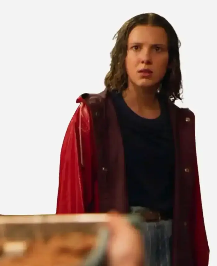 Stranger Things Eleven Red Rain Coat Other