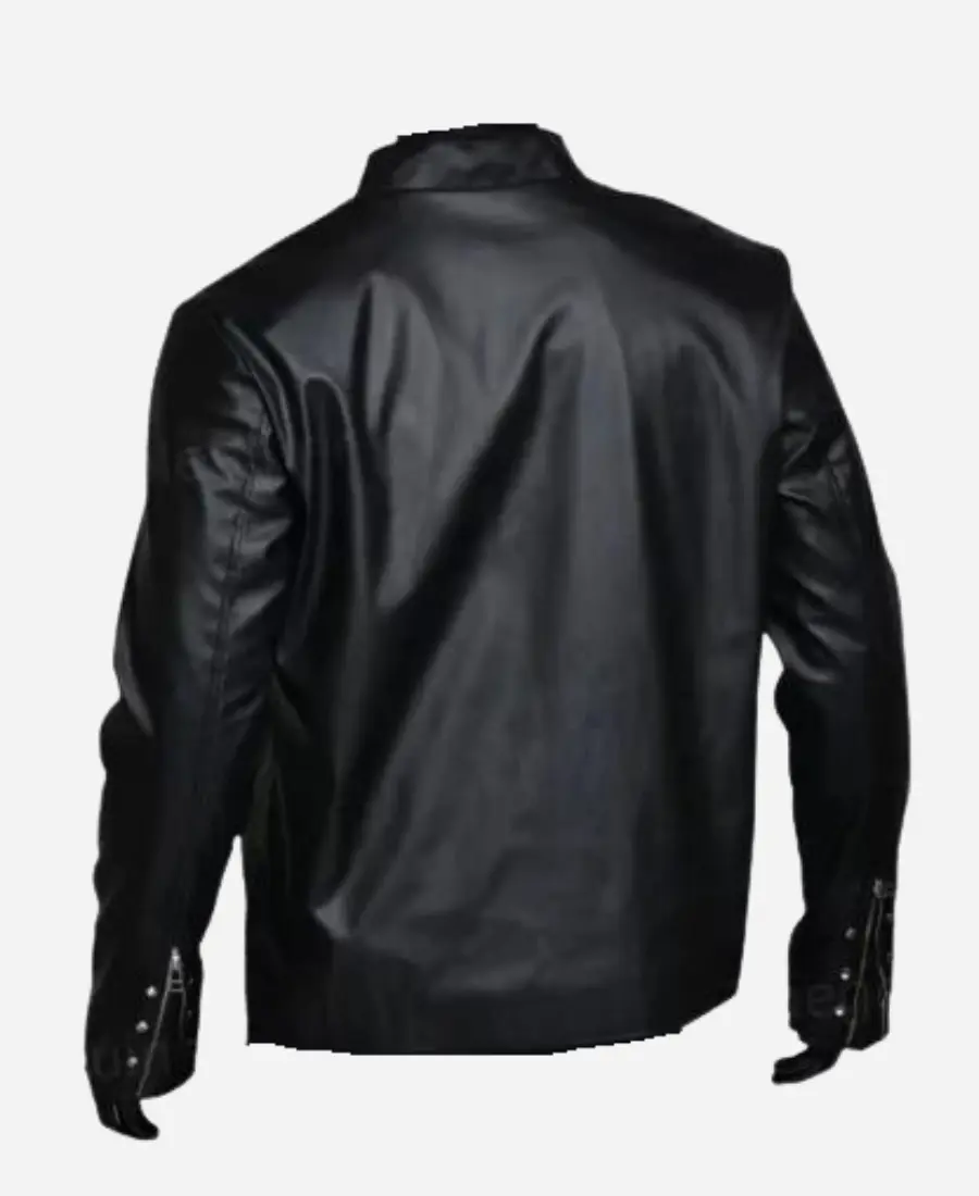 Stranger Things Eddie Munson Leather Biker Jacket