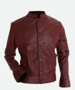 Vin Diesel Fast And Furious Red Leather Jacket