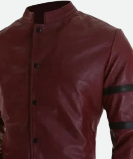 Vin Diesel Fast And Furious Red Leather Jacket Material