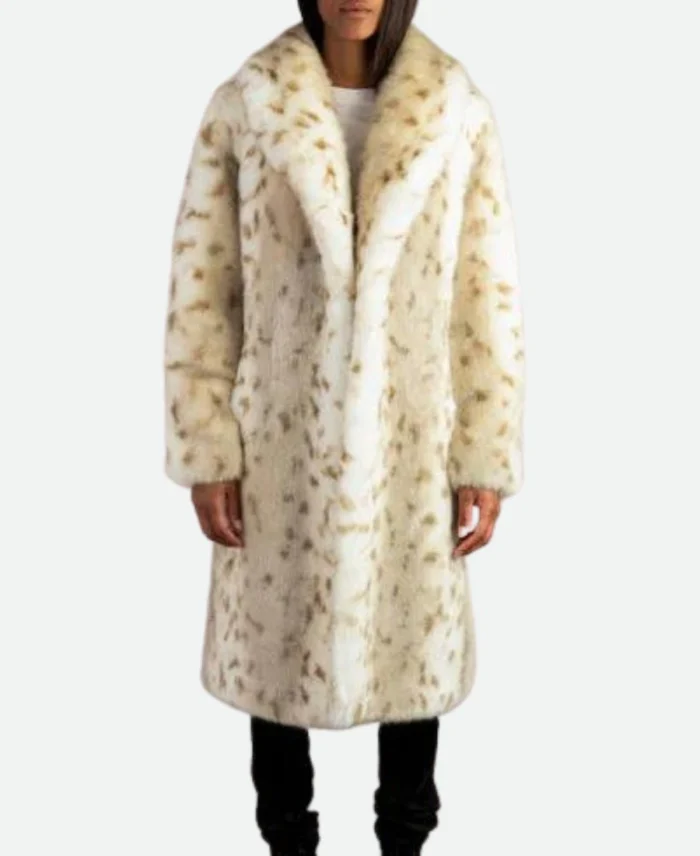 Yellowstone Beth Dutton White Fur Coat