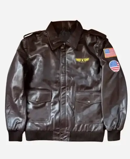 teve Harrington Stranger Things Real Leather Jacket front