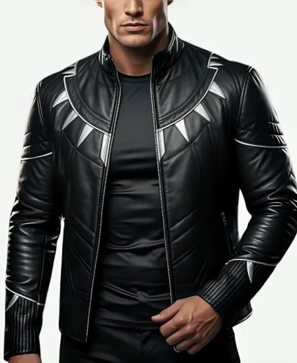 T’Challa Black Panther Chadwick Boseman Leather Jacket