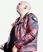 Halloween Music Festival Michael Kiske Leather Jacket