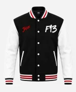 Jason Voorhees Comic book Character Halloween Black Varsity Jacket