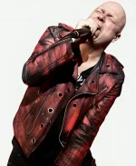 Helloween Rock Music Festival Michael Kiske Red Leather Jacket