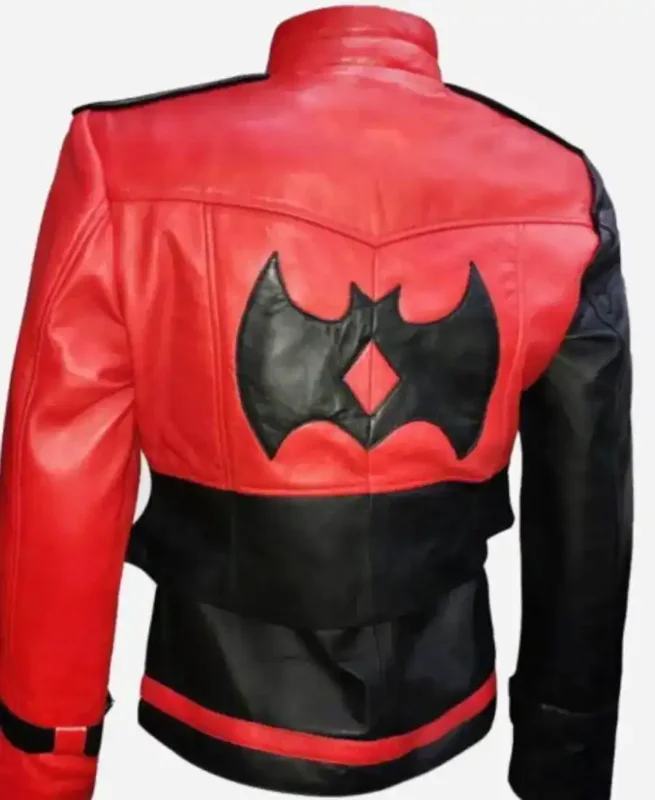 Harley Quinn Injustice 2 Jacket and Vest Back