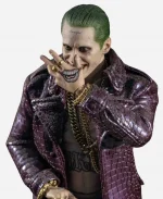 Suicide Squad Joker Crocodile Pattern Coat