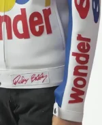 Talladega Nights Wonder Bread Ricky Bobby Leather Jacket