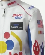 Talladega Nights Wonder Bread Ricky Bobby White Jacket