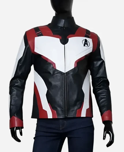  Avengers Endgame Quantum Realm Multicolor Leather Jacket