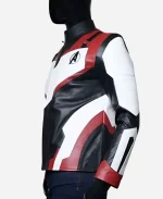  Avengers Endgame Quantum Realm Black Leather Jacket