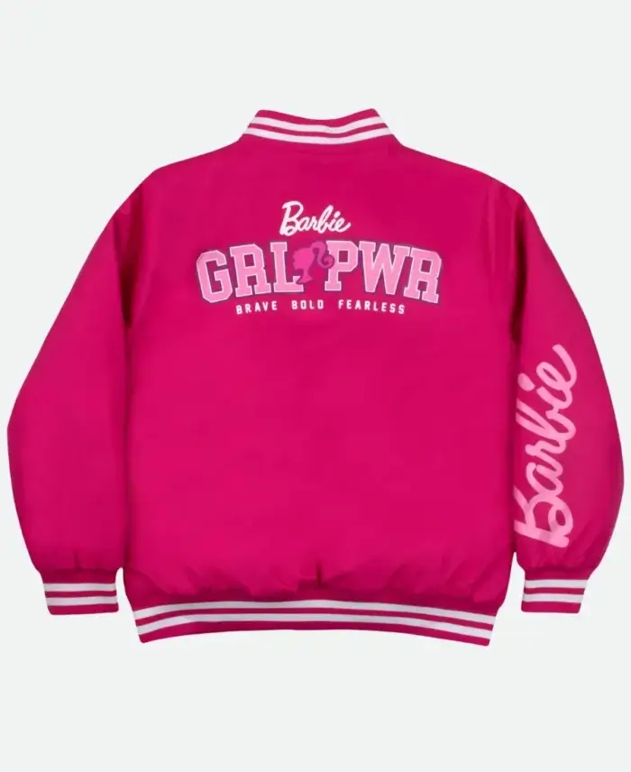 Barbie Pink Bomber Jacket - Jacket Era