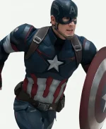Chris Evans Age Of Ultron Captain America Leather Jacket