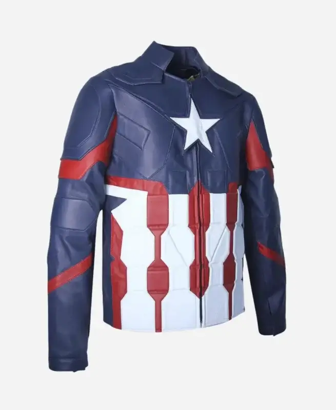 Chris Evans Captain America Jacket blue side