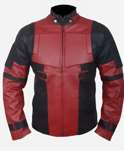 Ryan Reynolds Deadpool Wade Wilson Leather Motorcycle Jacket