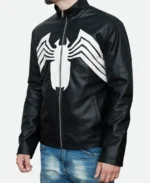 Eddie Brock Venom Leather Jacket Side