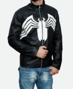 Eddie Brock Venom Leather Jacket Other Side