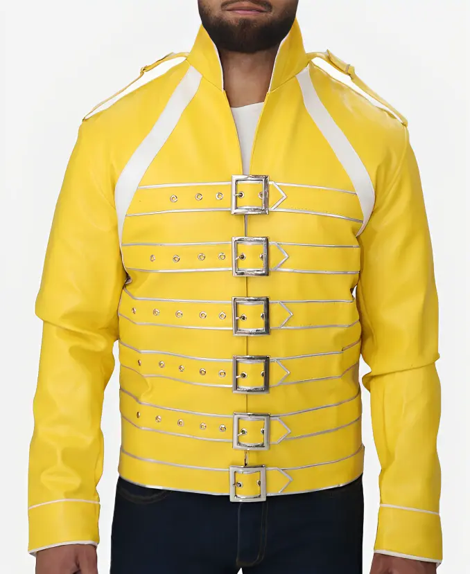 Freddie Mercury Yellow Jacket Concert front