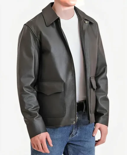 Indiana Jones leather Jacket side