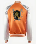 Karen Gillan Gunpowder Milkshake Tiger Jacket back