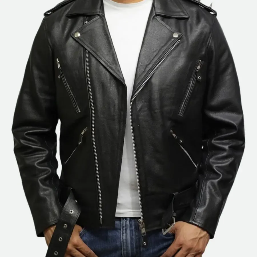 Nicolas Cage Ghost Rider Spikes Jacket - Jacket Era