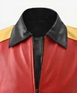 Patrick Warburton 8 Ball Leather Jacket Detail