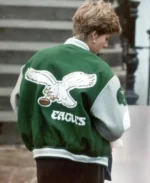 Princess Diana Eagles Varsity Jacket Real Img 1