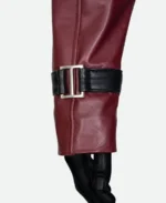 Ryan Reynolds Deadpool Leather Jacket Cuffs