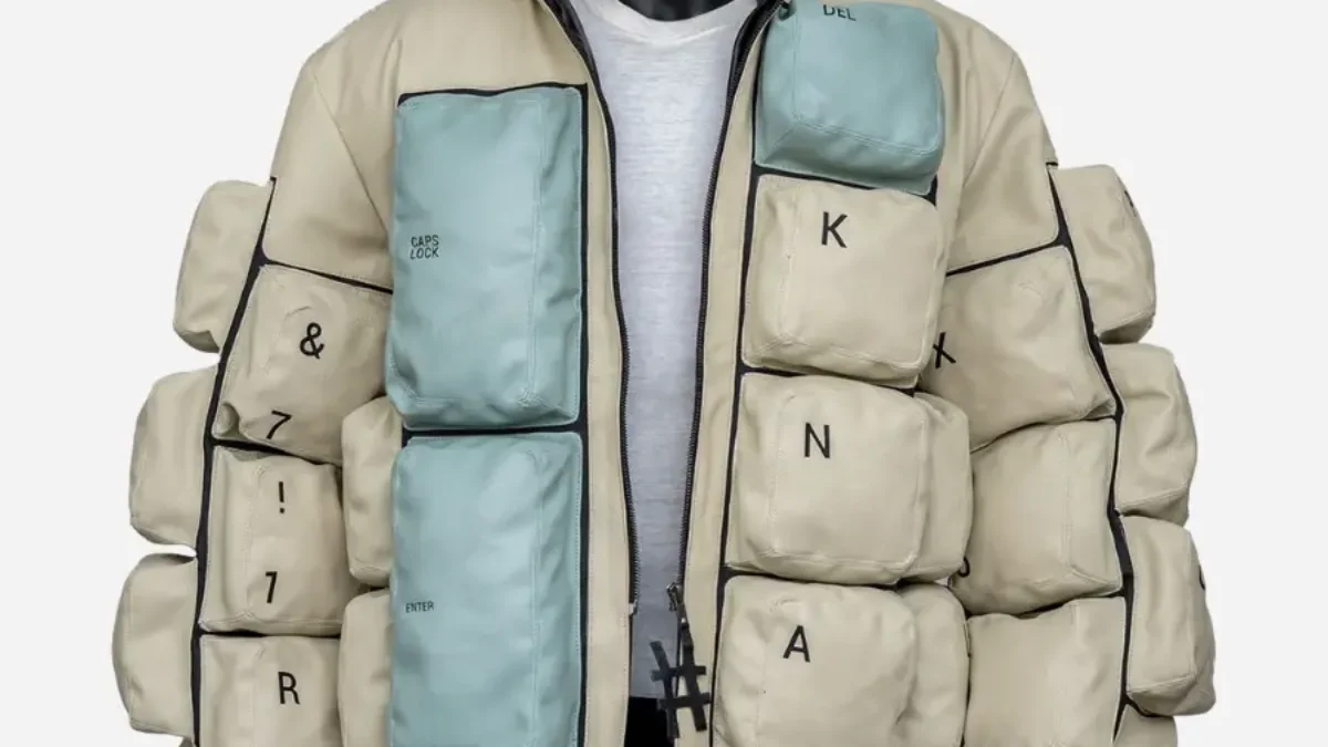 The Keyboard Quilted Puffer Jacket - Jacket Era