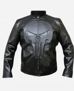 Thomas Jane The Punisher Frank Castle Black Leather Jacket