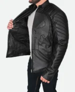 Thomas Jane The Punisher Leather Jacket Side look