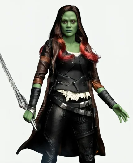 galaxy of the guardians gamora Coat