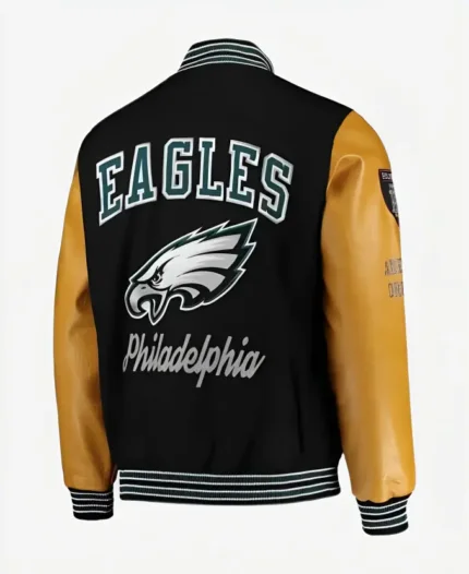 Philadelphia Eagles Hilfiger Heritage Jacket Back
