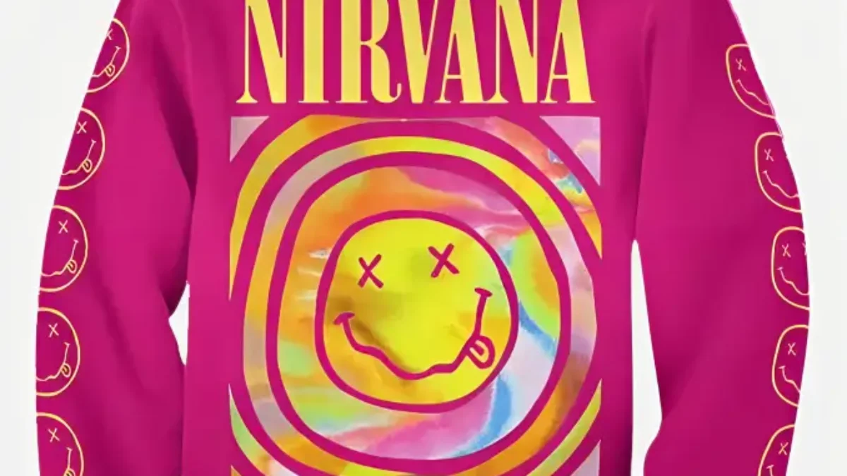 Nirvana Size XL Hot Pink 2024 Sweater