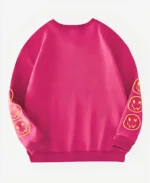 pink nirvana sweatshirt back