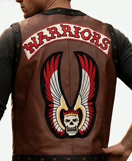 Michael Beck Swan Warriors Leather Vest