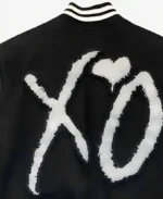 XO Varsity Jacket Back Closer
